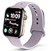 NUKELOLO Sport Band Compatible with Apple Watch 42MM 44MM,Soft Silicone Replacement Strap Compatible for Apple Watch Series 4/3/2/1 [S/M Size in Lavender Color]