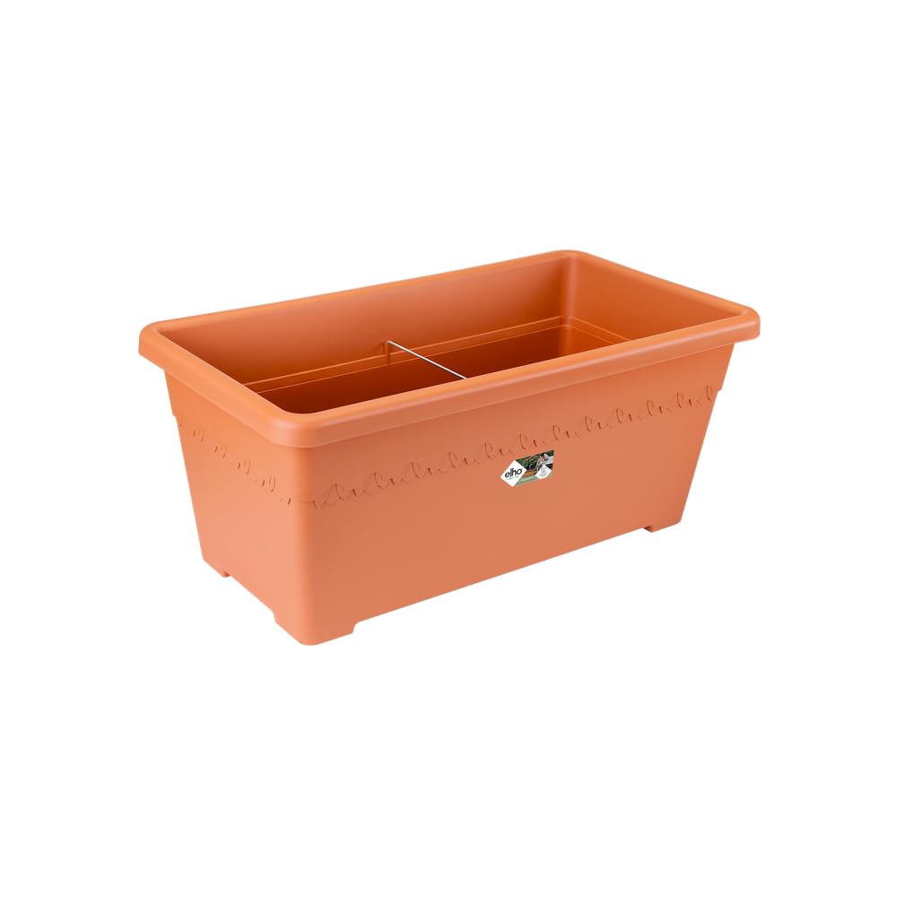 Elho Algarve Terrace Wheels 80 - Planter - Terra - Outdoor - L 78.1 x W 40 x H 33.1 cm