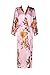 Zarachilable Women 's Long Kimono Robe Floral Bridesmaid Robe,Bridal Robe