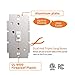 3-Way Smart WiFi Toggle Light Switch, On/Off Control, in-Wall, No Hub Required, Compatible with Alexa and Google Home, ETL and FCC Listed (WF30T)