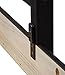 Safety Rail Guard for Beds and Bunk Beds 1006 by Palace Imports, Java, 14.75”H x 42.75”W, 2”x 2” Posts