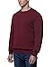 REGNA X BASIC Men's Pullover Crew Neck Lightweight Sweater in Rib Knit