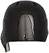 Rawlings Coolflo Single Flap Batting Helmet for Right Handed Batter, Black, Medium