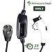 PRIMECOM Level 2 Electric Vehicle (EV) Charger (220V / 240Volt, 16Amp) Portable EVSE Smart Electric Car Charger, 30', 40', and 50 Feet Lengths (30 Feet, 14-30P)
