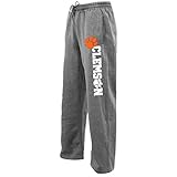 Clemson Tigers Fleece Sweatpants Gray