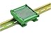 Electronics-Salon DIN Rail Mounting Carrier Housing with Prototype Board, PCB Size 77.4 x 72mm