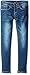 Vigoss Girls' 5 Pocket Skinny Jean, Blueberry Cream, 10