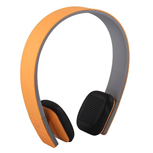 EKIND Swage 2 Bluetooth Headphones, Hands-free Calling and Bluetooth Headset(Yellow)