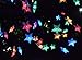 Huacenmy Outdoor Solar Star String Lights 30ft 50LED Multicolor Twinkle Solar Powered Garden Decor for Playhouse, Lawn, Patio, Landscape - Christmas, Spring, Summer Party