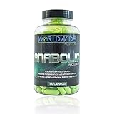 Worldwide Nutrition Anabolic Accelerator Muscle Growth Herbal Supplement 180 Capsules