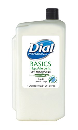 Dial Professional Basics Hypoallergenic Liquid Hand Soap Green Seal 