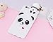 DAMONDY iPhone 6S Case,iPhone 6 Case,3D Cute Cartoon Animals Pattern Soft Silicone Gel Slim Design Rubber Thin Protective Cover Phone Case for iPhone 6 / 6S 4.7 inch-White Panda