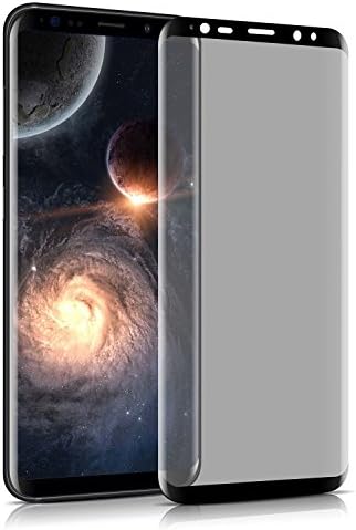 Galaxy S9 Plus Screen protector, Privacy Anti-Spy [Case Friendly] [ Full Coverage ] [ 3D Touch Compatible ] Premium Tempered Glass Screen Protector For Samsung Galaxy S9 Plus (BLACK)