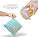 Silicone Food Storage Bag，Reusable Food Preservation Bag Airtight Seal Food Storage Container & Silicone Stretch Lids, Various Sizes Silicone Storage Covers Expandable Food Covers