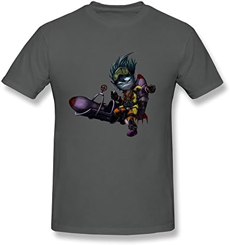 Van Men's Riot Games League Of Legends Megling Gunner Tristana T Shirts M DeepHeather