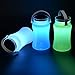 IMAXPLUS LED IP 66 Waterproof Green Camping Storage Solar Lantern Bottle with Chargeable USB Cable for Hiking,Camping, Emergencies,Outages,Garden and Party