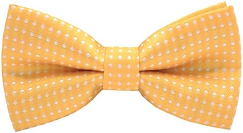 Pre-Tied Little Boy's Polka Dot Bow Ties Baby Solid Color Bow Ties For Kids M012