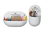 Pocket Series Self-Adhesive Wall Mount Organizer Caddy – 2 Pack – Plastic - White by O-Life