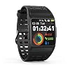 Wee’Plug Explorer 3S Black Smartwatch Voor Volwassenen, Unisex, Eenheidsmaat, Zwart