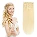 Clip in Hair Extensions Triple Weft 20