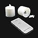 Electric Candles, Flameless Tea Candles Glowing Color with Remote control and Timer Perfect Realistic Battery-Powered Decoration Parties Events Tea Light Candles (24Pack)