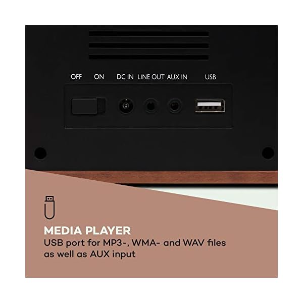Radio WIFI Auna IR-160 Internet Display 2.8 Color - Imagen 5