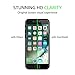 Abyss Gear for iPhone 7 Plus Screen Protector, iPhone 8 Plus Screen Protector, Double Strength Tempered Glass for Apple iPhone 7 Plus and iPhone 8 Plus, 2-Pack Clear