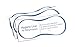 True Fit Protective Hygienic Clear Adhesive Liners Strips Swimwear Bikini Lingerie (50)