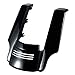Stretched Rear Fender Panel Vivid Black 4.5 inch Long Extension Fit for 2009 2010 2011 2012 2013 Harley Touring, Road King, Street Glide