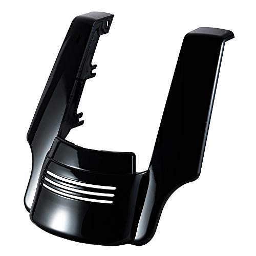 US STOCK Vivid/Glossy Black 4 1/2 inch Stretched Rear Fender Extension Fit for Harley Touring Road King Street Glide Special 2014 2015 2016 2017 2018 2019 Filler Kit Extended Extender Flare