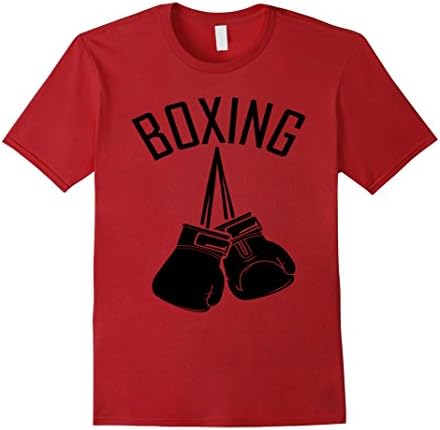 Men's Boxing Shirt boxing gloves 3XL Cranberry