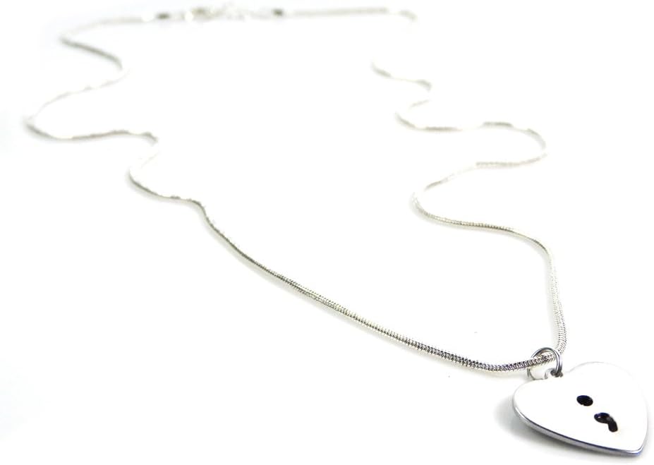 Hand Stamped Heart Shaped Necklace – Gift Boxed