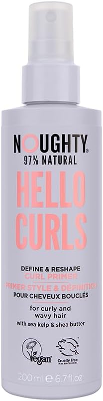 Noughty Hello Curl Define and Re-Shape Primer 200 ml Vegan Sulphate Free