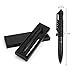 Hyacinth B2 Black Premium Tactical Pen with 1 Ink Refill, Professional Self Defense Pen Emergency Glass Breaker, Multifunctional Survival and Writing Tool