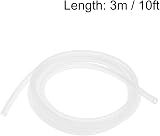 sourcing map Silicone Tube 1/8" ID x 1/4" OD 10ft Flexible Rubber Air Hose view 3