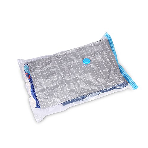 Vacuum Storage Saver Bags 4 Pack (1 x Small, 1 x Medium, 1 x Large, 1 x Jumbo) With Hand Pump Set - Thumbnail 7