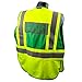 Full Source PSV-EMS ANSI 207 Public EMS Safety Vest - Lime & Green - M/L