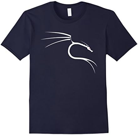 Mens Kali Linux Dragon T-Shirt Medium Navy