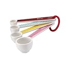 Cake Boss Countertop Accessories 4-Piece Melamine Measuring Spoon Set, Basic