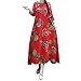 Yoyorule Women Plus Size Dress, Girls Floral Long Sleeves Loose Maxi Dress