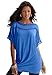 Women's Plus Size Open Work Tee