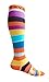 Compression Socks (1 pair) for Women & Men by Wave (Happy Stripes, S/M)