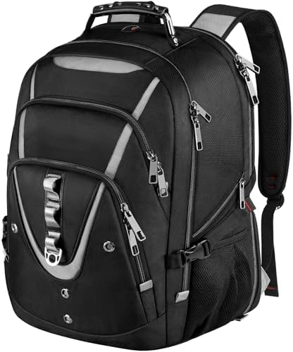 Amazon.com: Mogplof 17.3 Laptop Backpack, Extra Large Travel laptop Backpack  with Rain Cover, TSA Friendly Flight Approved with RFID Anti Theft Pocket,  Water Resistant College Bag for Men and Women : Electronics
