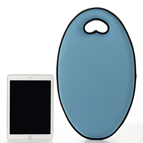 Pannow Memory Foam Kneeling Pad - Extra Large 20" x 12" Garden Kneeler for Gardening, Bath Kneeler for Baby Bath Tub, Kneeling Mat for Gym Yoga,THICKEST 1.8" (Blue) - Thumbnail 3