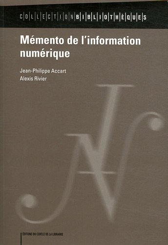 Mémento de l'information numérique