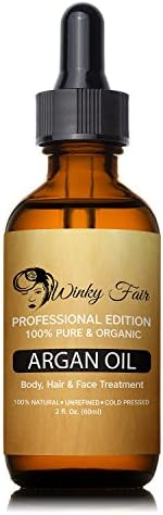 Nourishing Argan Oil for Hair & Face - 100% Pure and Organic Argan Oil for Luxury Hair and Beauty Face