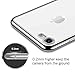 RANVOO iPhone SE Case 2020, iPhone 8 Case, iPhone 7 Case, Clear Soft Slim Thin Case Premium Flexible Chrome Bumper Transparent TPU Back Plate Gel Cover Apple iPhone SE (New)/ 8/7 (Crystal Silver)