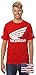 JH Design Honda Logo T-Shirt Red Crewneck T-Shirt (Large, RAC4-Red)