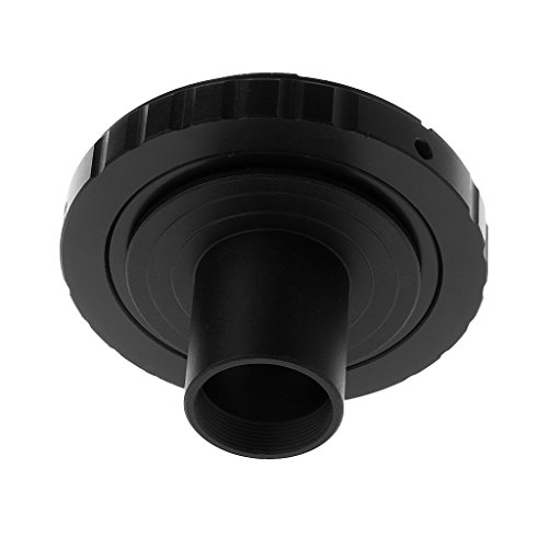 Hukai Bayonet Mount Telescope Camera Adapter For Canon EOS And Microscope Adapter With 23.2mm Eyepiece Ports Monocular Binocular
