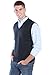 Andrew Rohan Men's 100% Cotton V-Neck Sweater Vest - Many Sizes & Colors